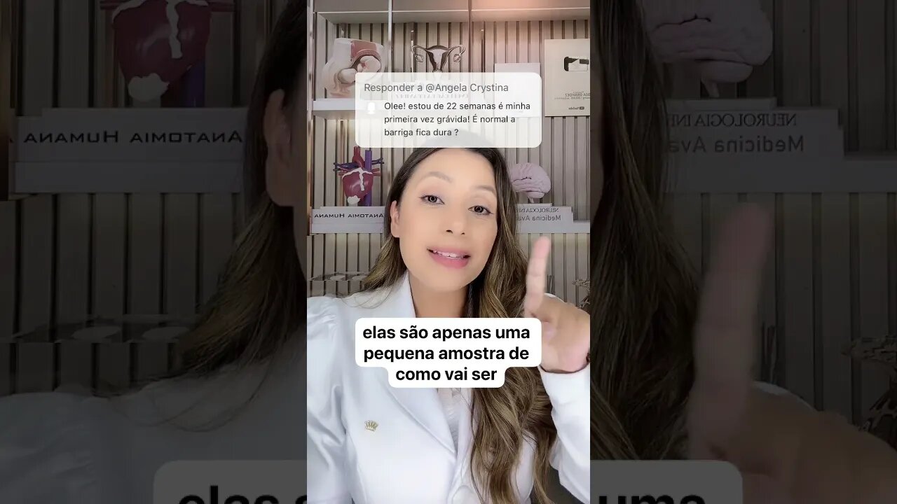 É normal a barriga ficar dura com 22 semanas de gestação?
