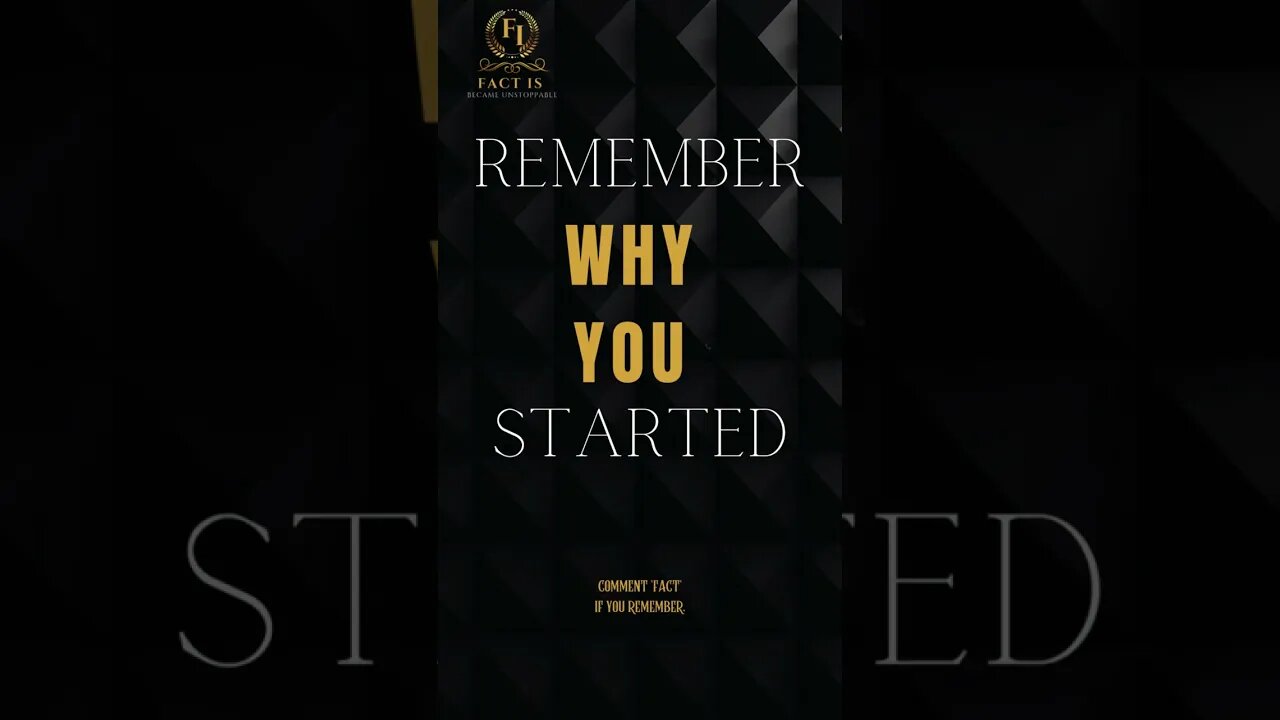 Why you Can started Can Spank why you are Giving up