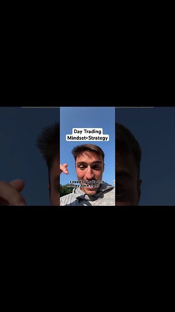 Day Trading Mindset Over Strategy #daytrading #forextrading #forex #selfdiscipline