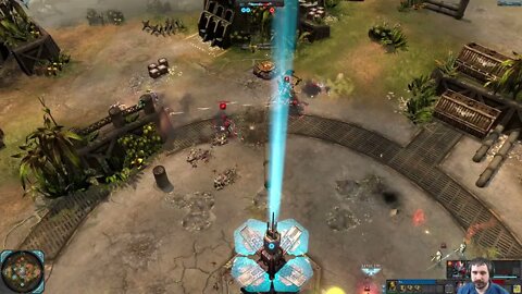 Paxs (Warboss) vs Deminos (Farseer) || Dawn of War 2: Elite Mod