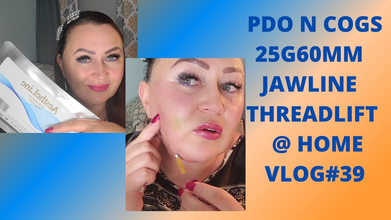 PDO N-COGS THREADS CANNULA 25G 60MM @ HOME.VLOG#39 #pdocogs 7.9.21 USE DISCOUNT CODE NAT10