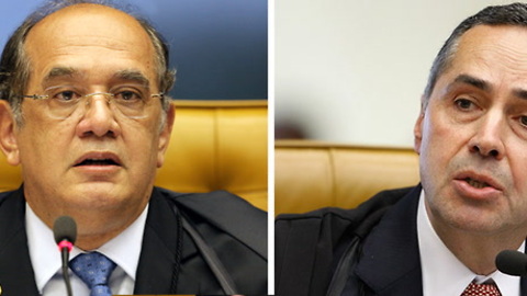 Discussão entre Gilmar e Barroso na sessão plenária