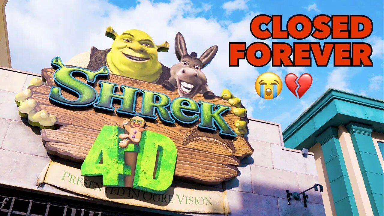 [4k] Shrek 4-D Attraction Full Queue & Pre-Show | Universal Orlando Resort