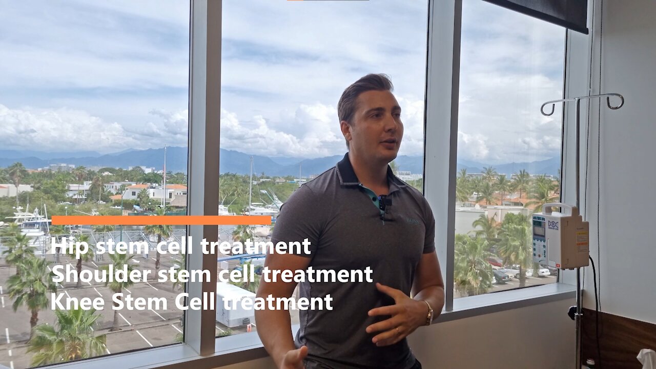 Chris´s hip, shoulder and knee repair with Stem Cells