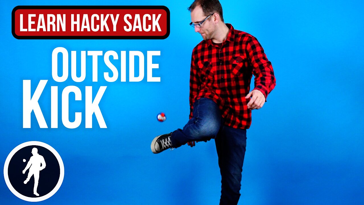 Outside Kick HackySack Trick - Learn How