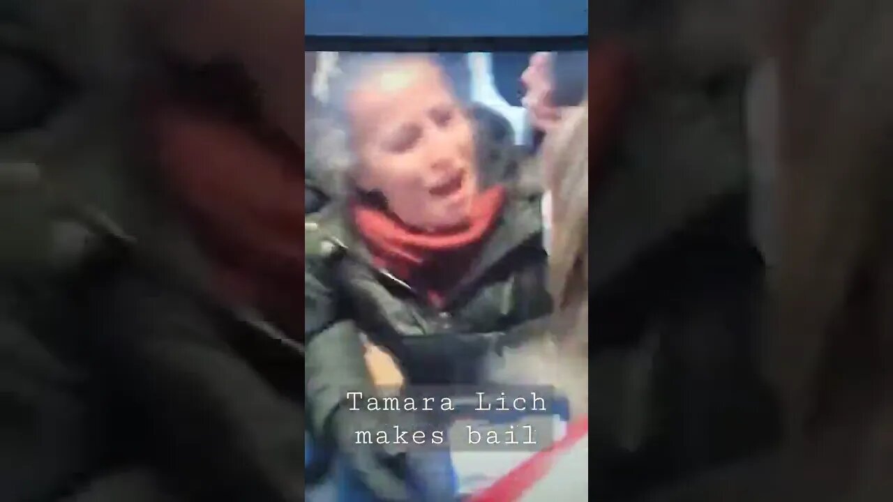 🇨🇦 Tamara Lich finally got bailed out of jail! 🙌