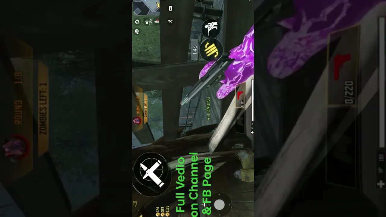 Zombies Round 1 | COD Mobile #shorts #short #game #games #gamer #gamers #gaming #cod #codm #reels