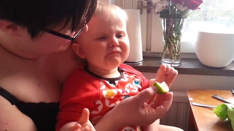 Baby Reacts Adorably After Tasting His First Lime