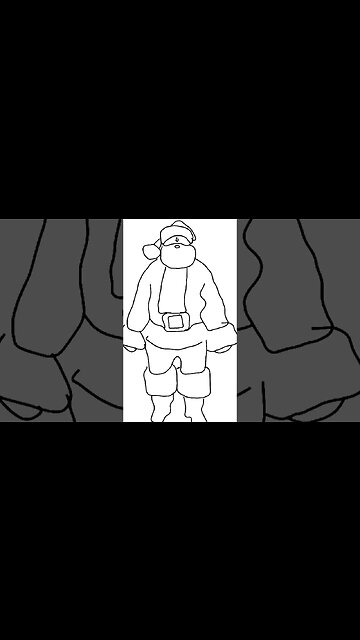 The Grinch Draws Santa #christmas #christmas2022 #grinch #art #drawing