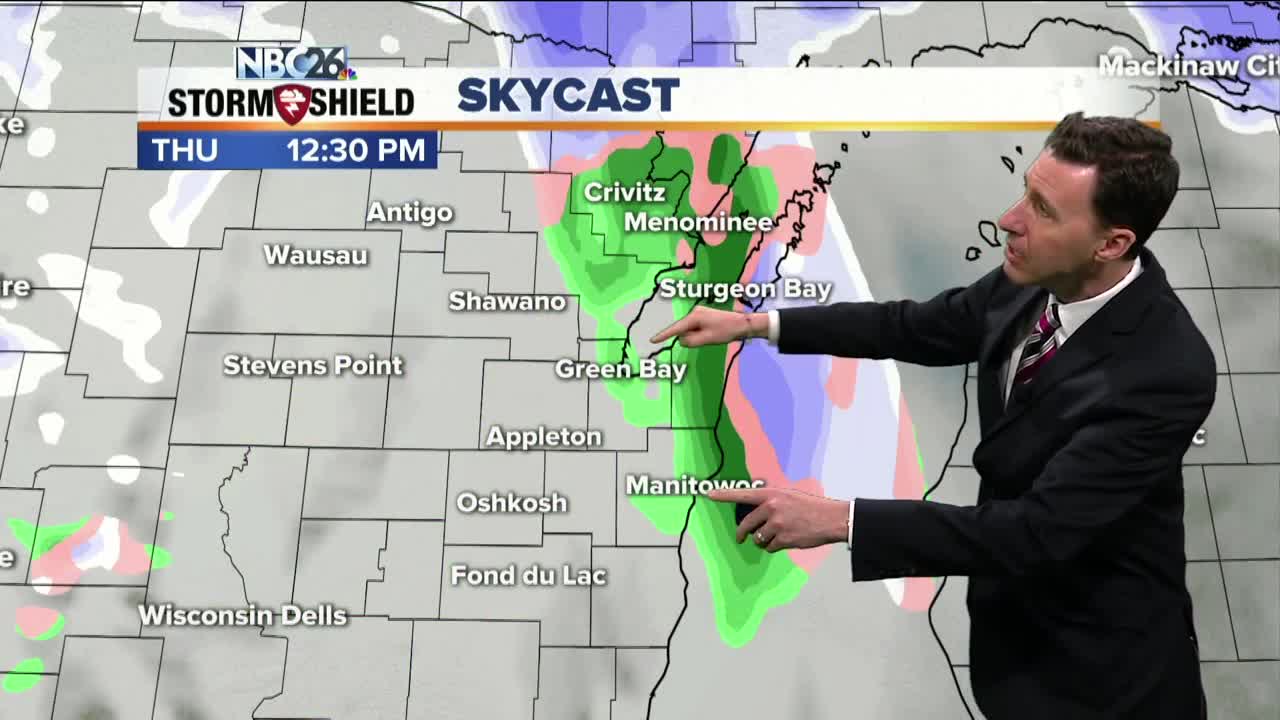 Michael Fish's NBC 26 weather forecast