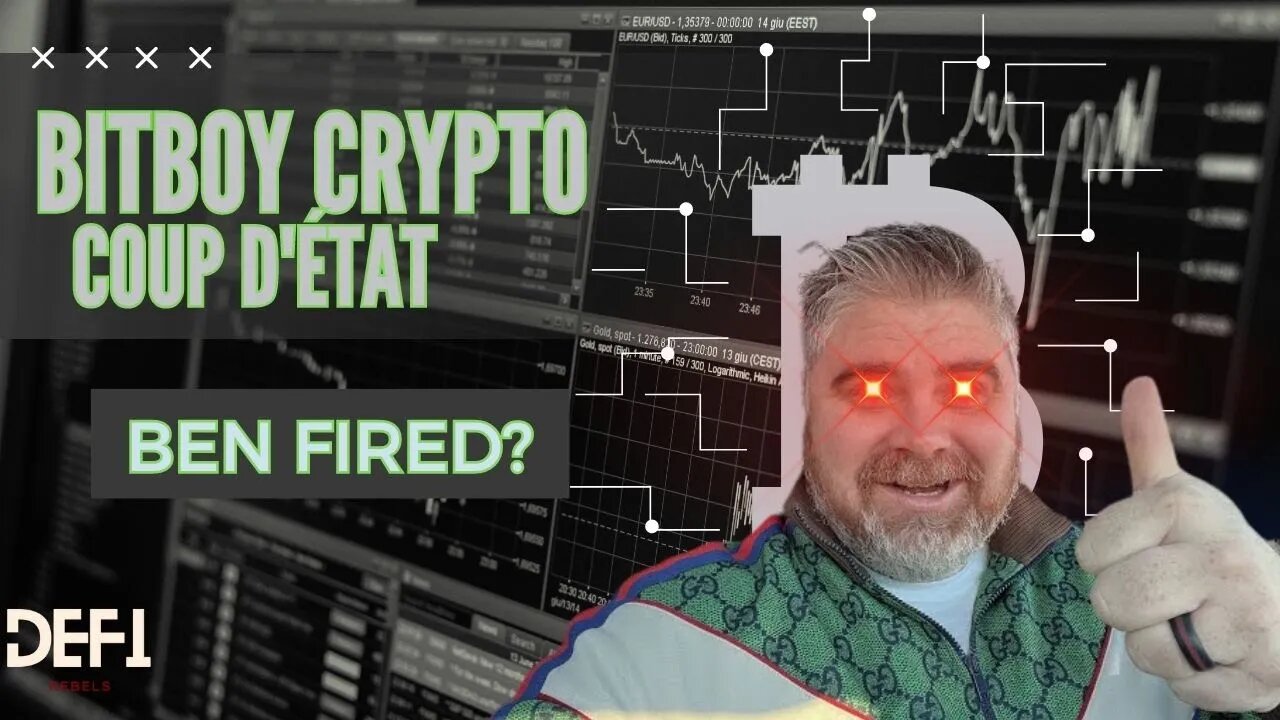 BITBOY FIRED? Ben Coin Dumps 30%, A Coup D'ETAT Against Ben Armstrong?