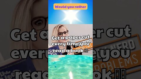 Would you rather