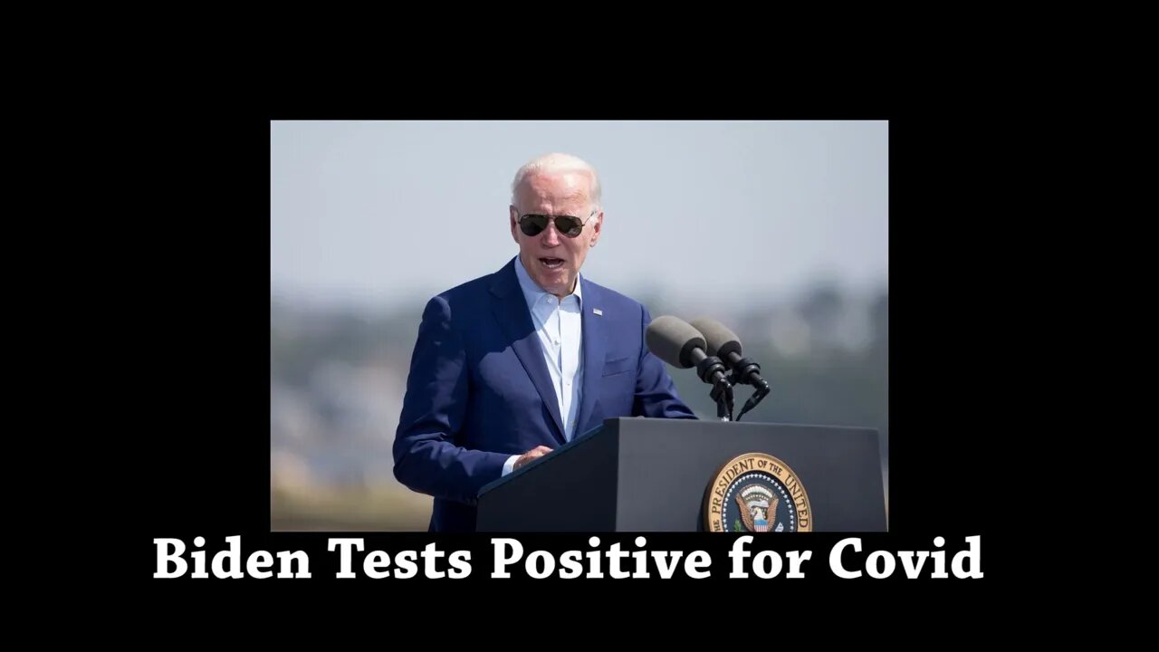 President Joe Biden has tested positive for Covid.