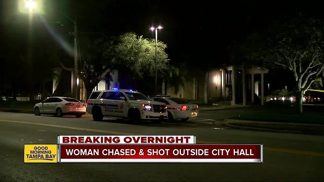 Woman shot and killed in front of Pinellas Park City Hall