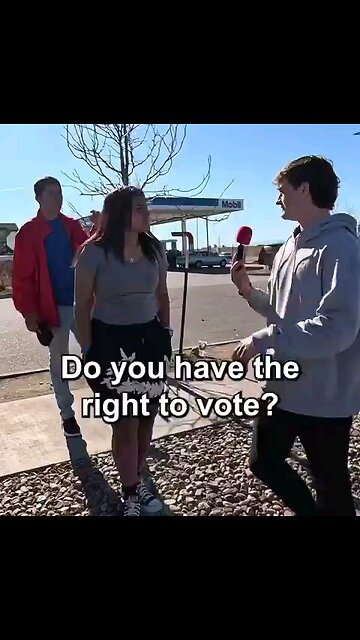 asking illegal invaders who now have voting cards who they will vote for 2024