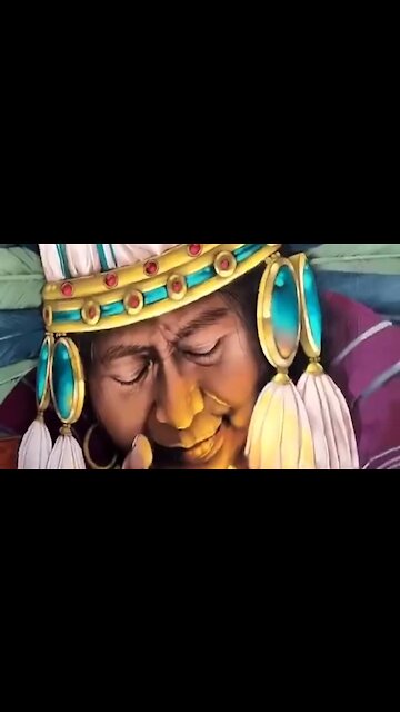 Stunning artwork incredibly documented on camera