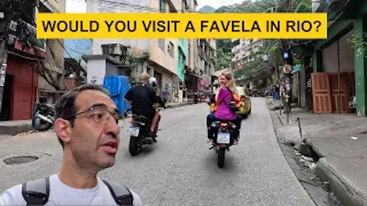 VISITING A FAVELA IN RIO DE JANEIRO!