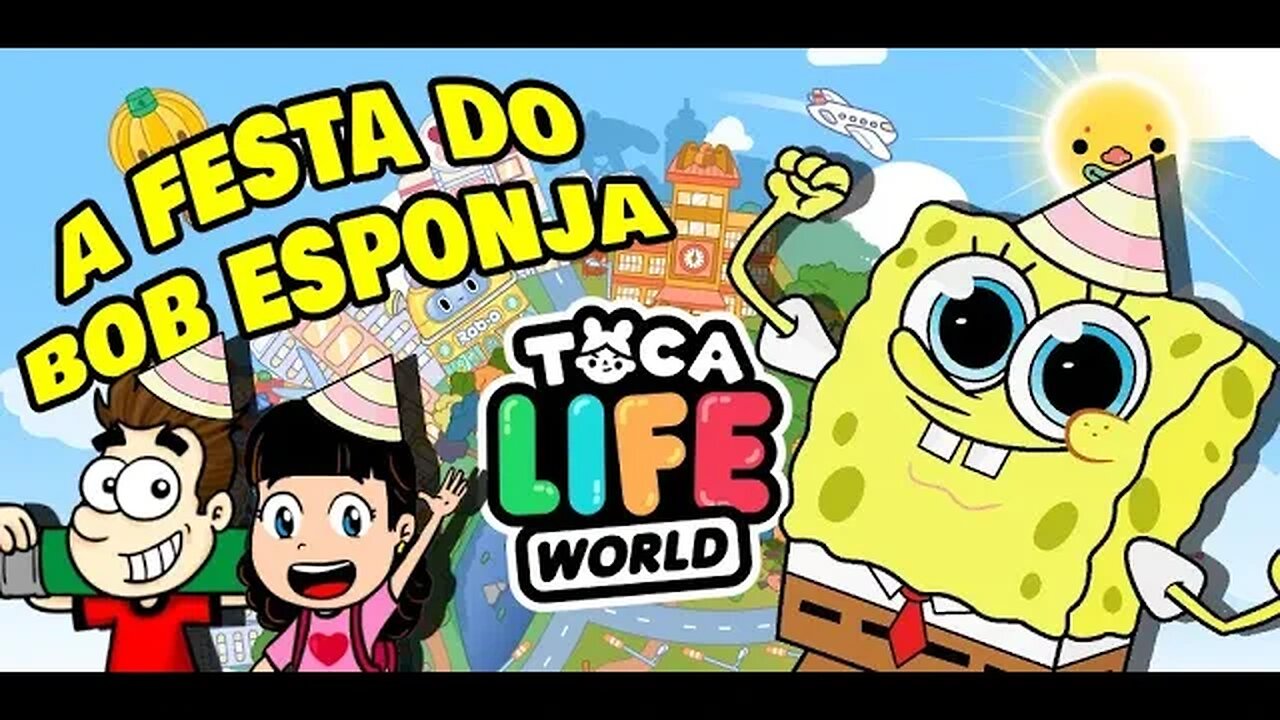 Festa do Bob Esponja no Toca Life World