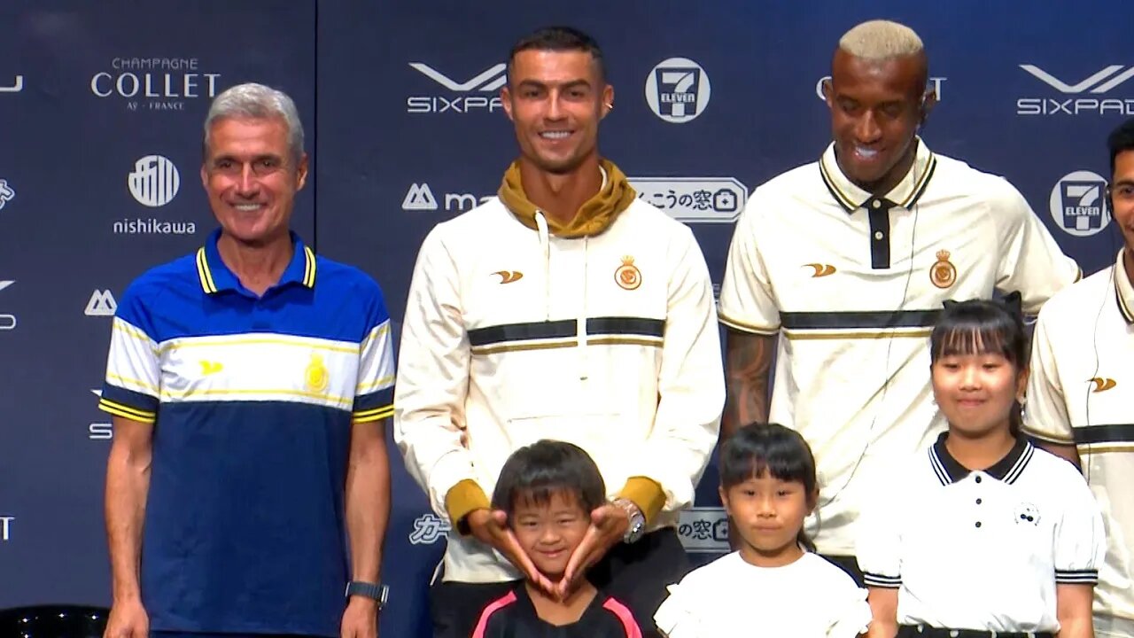 Cristiano Ronaldo speaks in Osaka, Japan | 'I hope to win a FEW TROPHIES this year!'