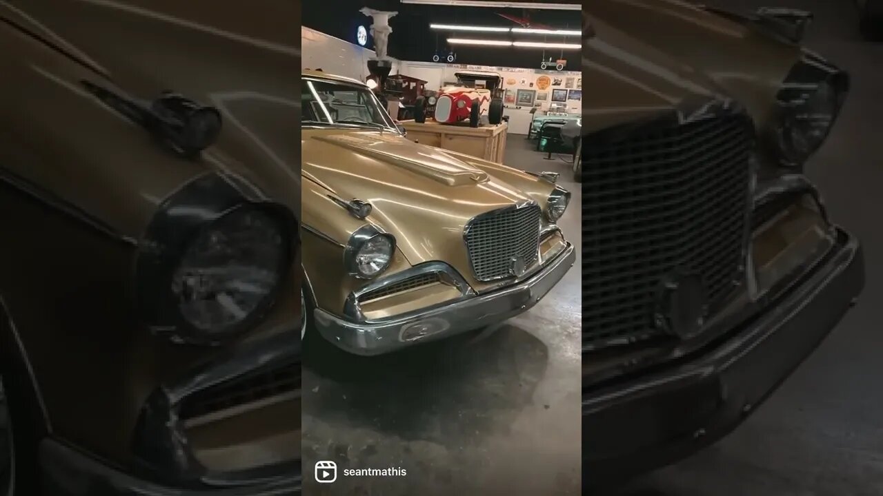 1958 Studebaker Golden Hawk donated to Miles Through Time Automotive Museum