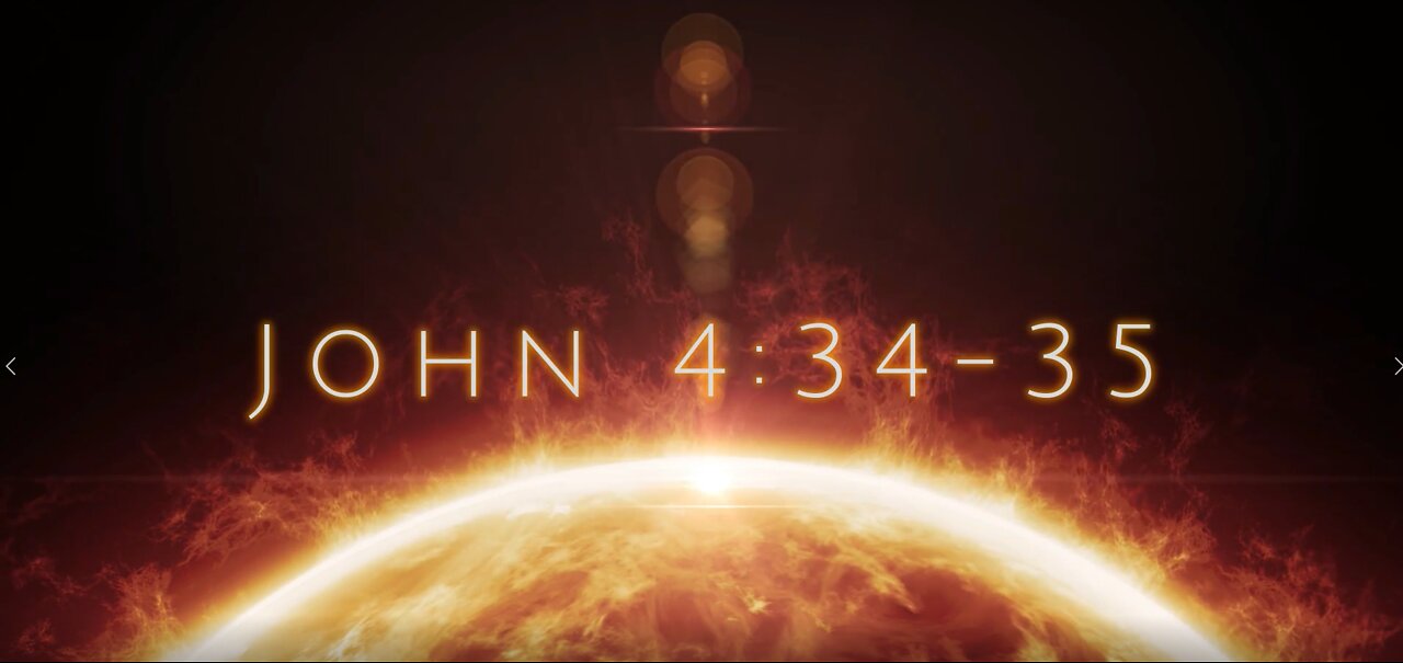 John 4:34-35