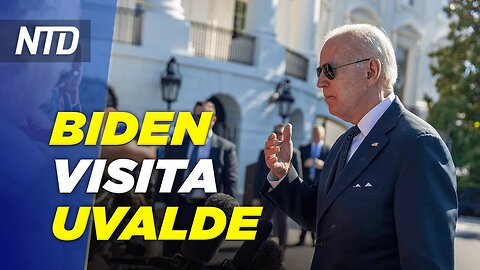 Biden visita Uvalde; Rally del Día de la Recordación para rendir homenaje a los soldados caídos NTD