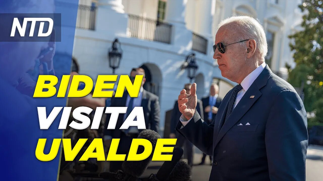 Biden visita Uvalde; Rally del Día de la Recordación para rendir homenaje a los soldados caídos NTD