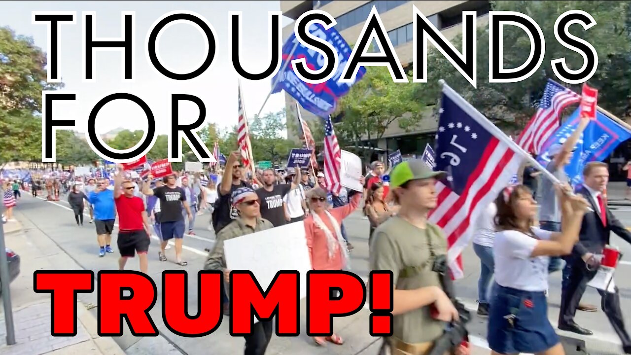 Thousands March For Trump Shouting "STOP THE STEAL" Rally | Austin, TX