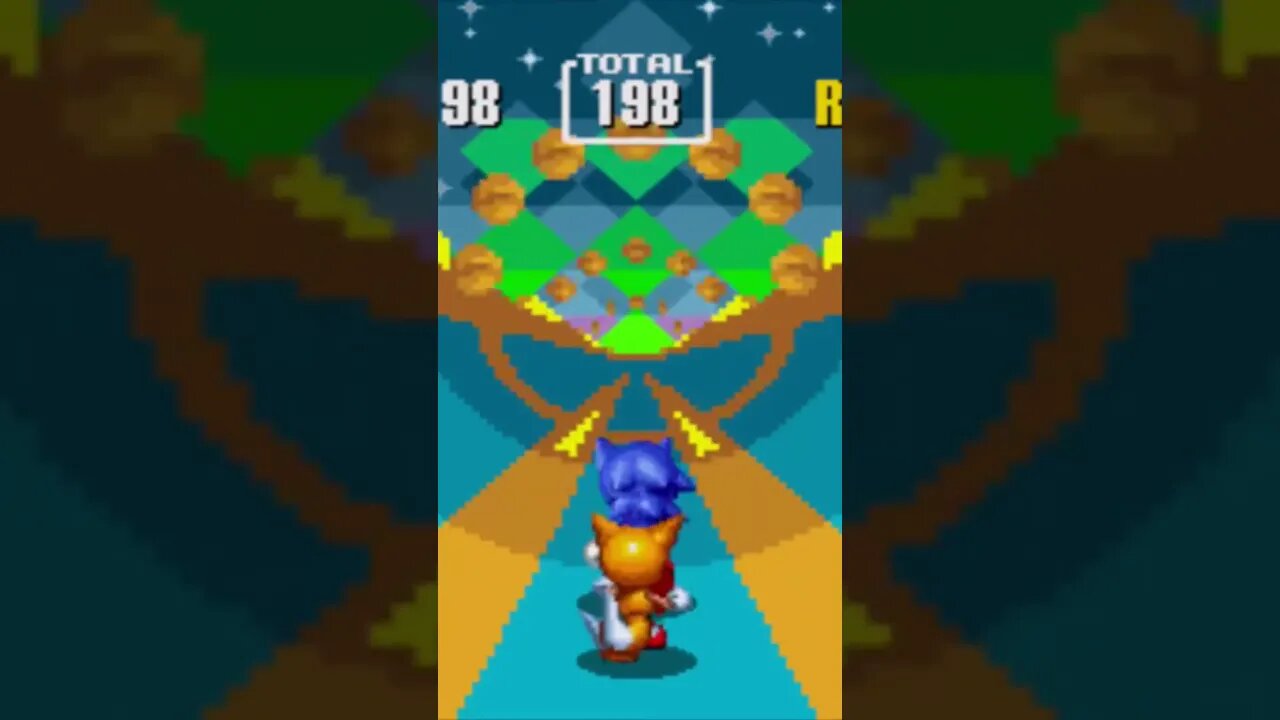 Sonic The Hedgehog 2 Mega Drive Special Stage