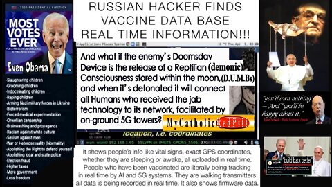 VAXXED ARE TRACKED AND TRACED AS DARKWEB CONFIRMS !