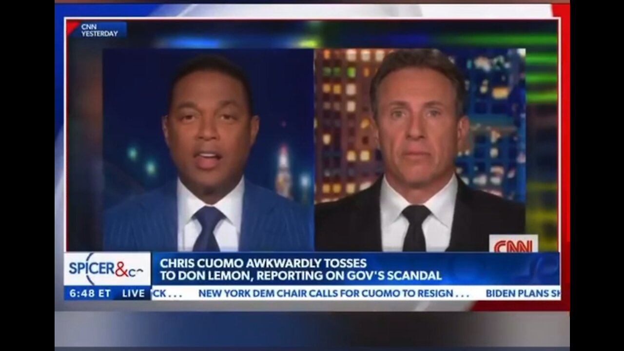 Don Lemon and Chris Cuomo in Love.