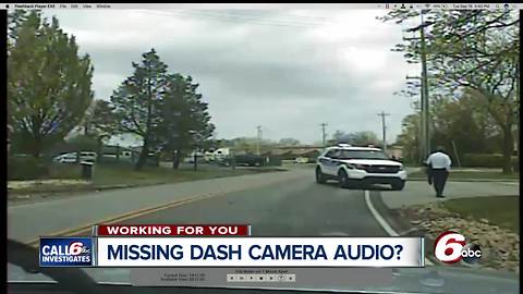 Audio missing on dash cam video from 2 of 3 officers who responded to Carmel mayor's crash