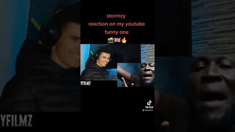 STORMZY REACTION OUT NOW🔥🇬🇧📸 Funny One #reaction #subscribe #fyp #shorts #viral #tiktok #rap