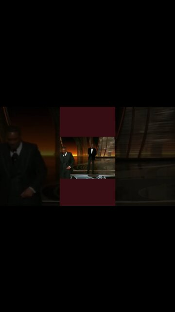 Will Smith Hits Chris Rock In The Face After He Makes Joke About His Wife At The Oscars #shorts