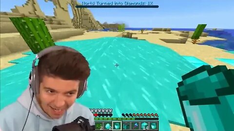 Minecraft But Everything I Touch Turns To !! 1
