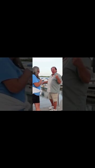 Triggered liberal in Fort Pierce HATED my Trump/DeSantis 2024 flag (full video on channel)