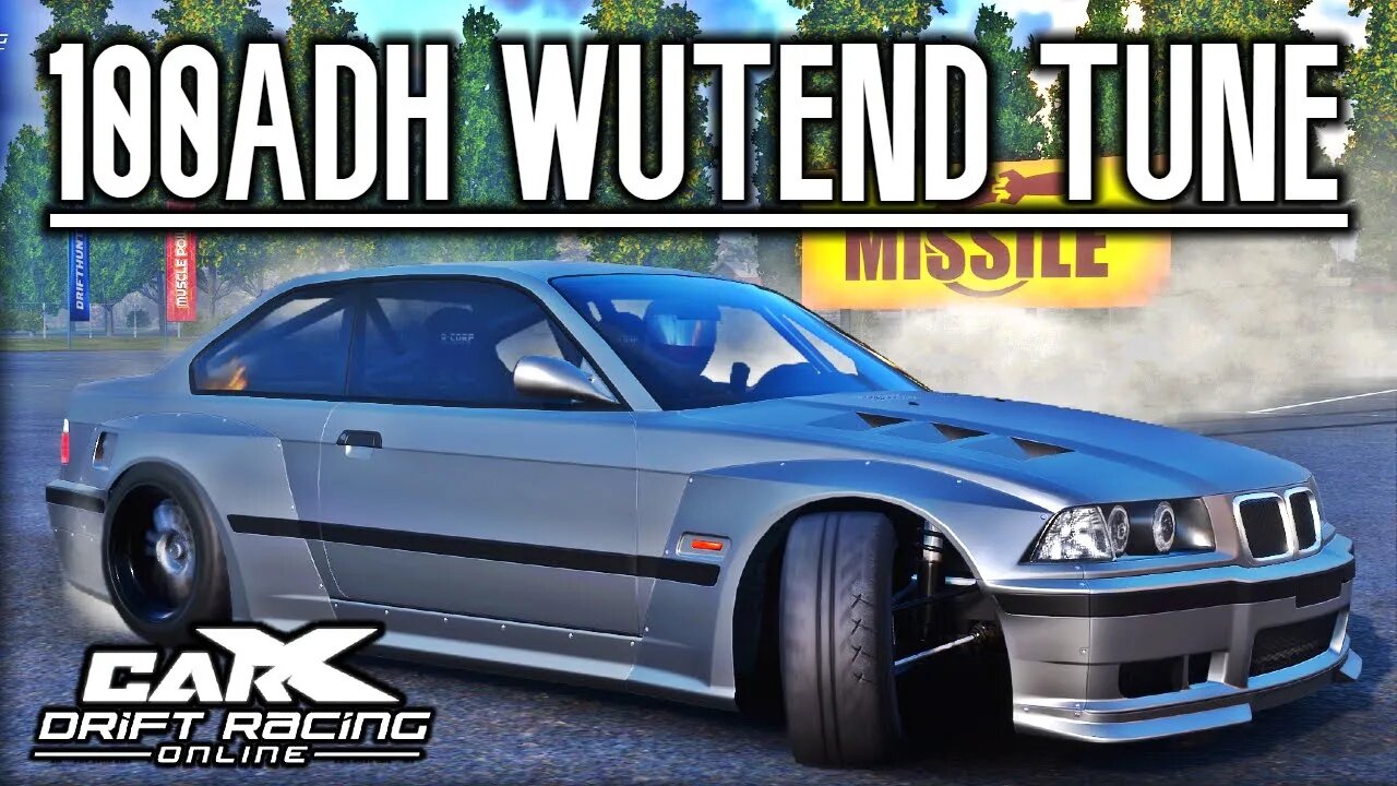 100ADH WUNTEND DRIFT TUNE | carx drift racing online