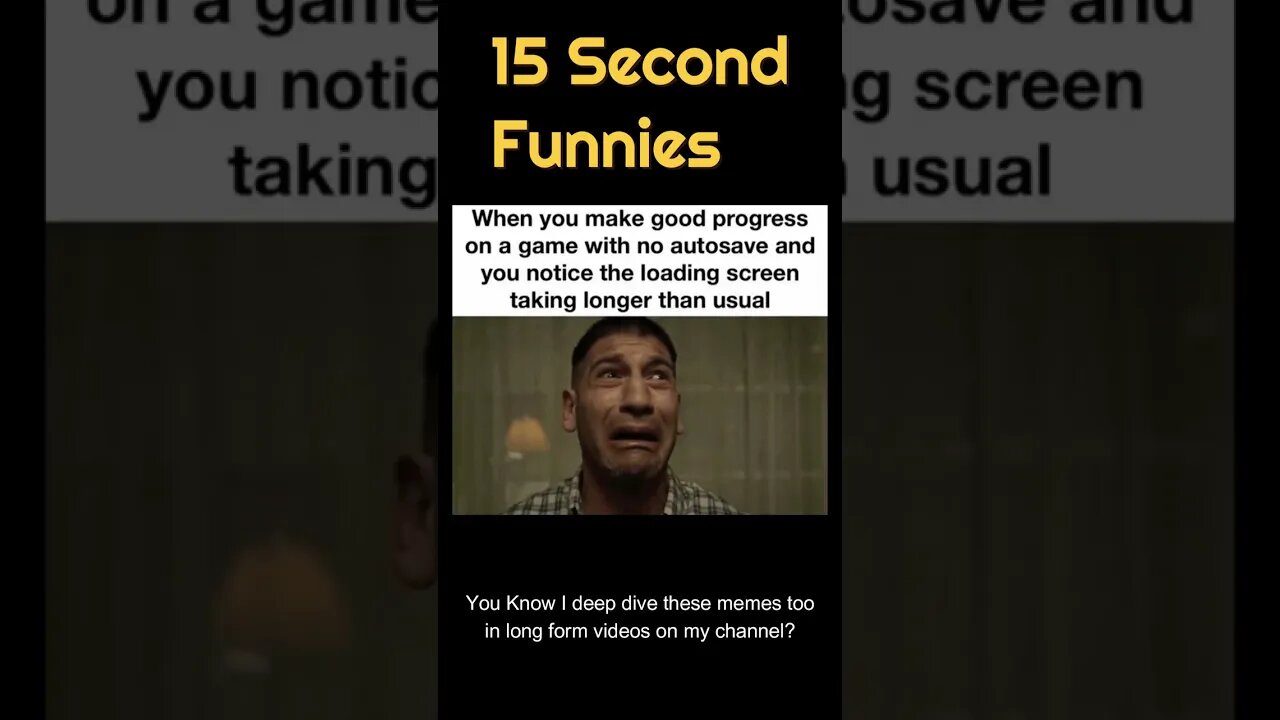 15 Second Funnies 47 #shorts #gamingmemes