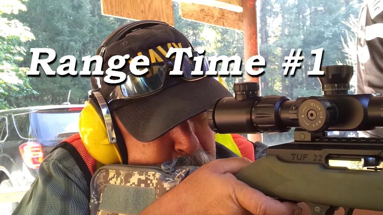 Range Time #1, Fall 2021, Shooting range is open again!