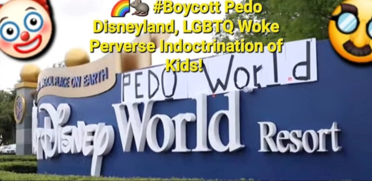 🌈🐀 #Boycott Pedo Disneyland, LGBTQ Woke Perverse Indoctrination of Kids!