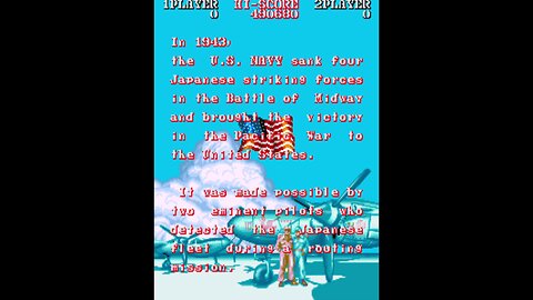 1943: Tha Battle of Midway Arcade Game, Capcom 1987, playthrough