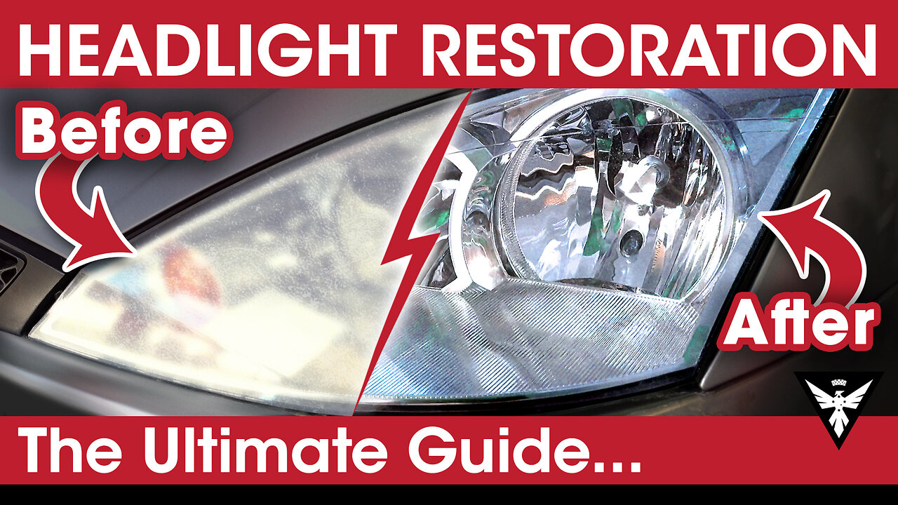 Headlight Restoration - How To Clean Your Headlights - Guide