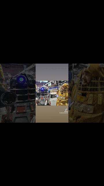 🤖 #DALEK VS #HUMANDALEK #PENSACON #PENSACON2023 #DALEKHAL #YOUCANCALLMEAL 🤖 #SUBSCRIBE #SHORTS