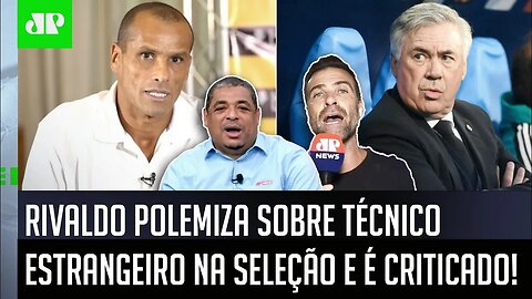 "NÃO TEM CABIMENTO o que o Rivaldo FALOU! ME DESCULPA, mas..." DEBATE FERVE sobre a Seleção!