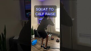 Fit Trader Movement of the day: Squat to Calf Raise Complete Leg Home Workout