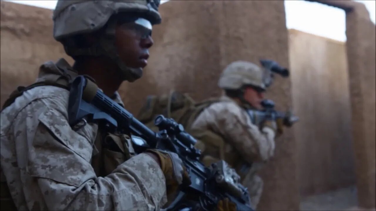 U.S. Marines Take Part in a Heavy Huey Raid - WTI 2-15