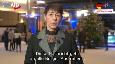 Christine Anderson of the E.U. Parliament answers cries for help from Australia Part 1 of 3