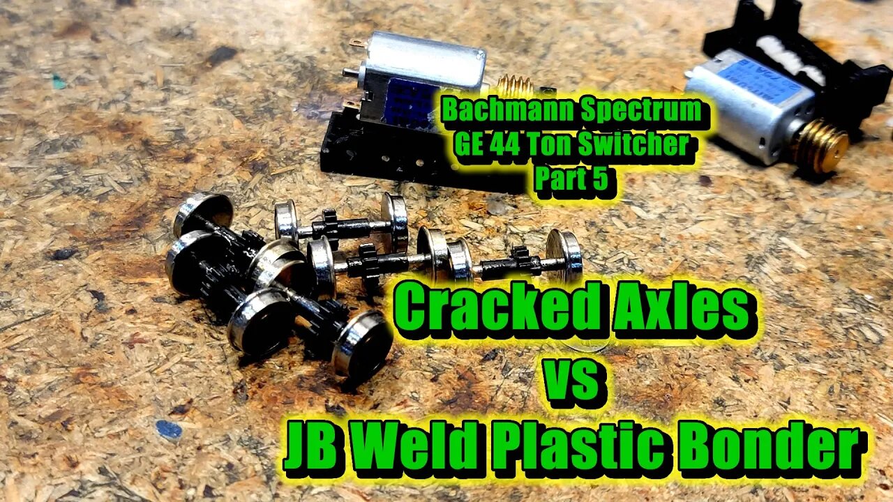 Cracked Axles vs JB Weld Plastic Bonder