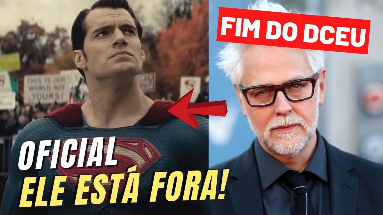 É O FIM! HENRY CAVILL NÃO É MAIS O SUPERMAN DOS CINEMAS! É O FIM DO DCEU!