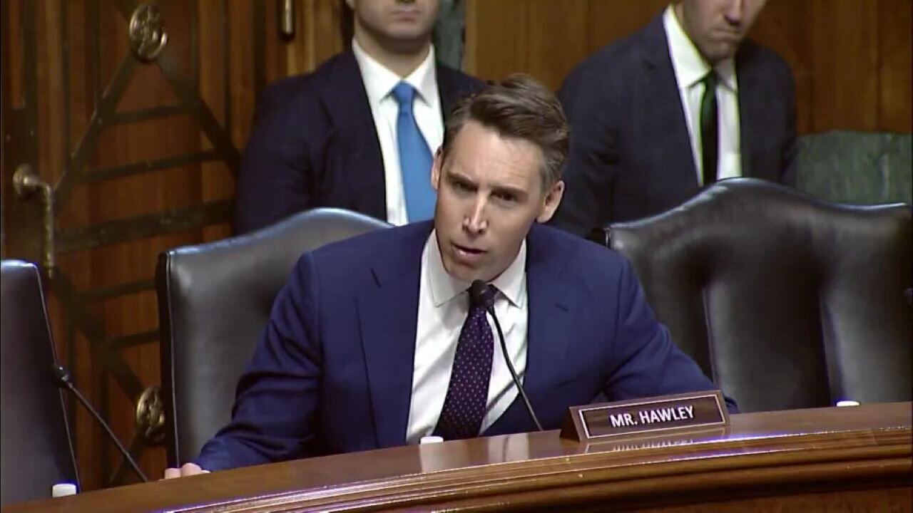 Josh Hawley Makes Biden Judicial Nominee VERY UNCOMFORTABLE Defending Her Insane View On Gender Laws